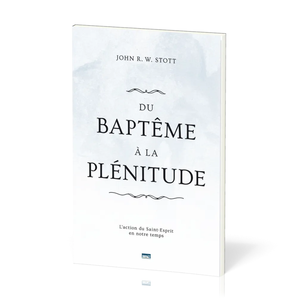 Du baptême à la plénitude - L’action du Saint-Esprit en notre temps