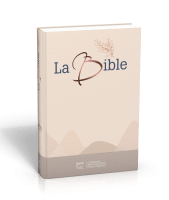 Bible SG21 gros caractères rigide toilée matelassée beige