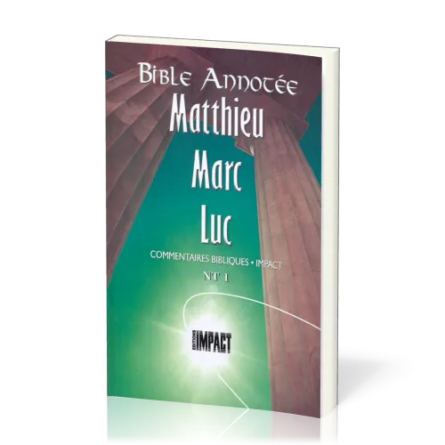 Bible annotée NT 1 : Matthieu - Luc