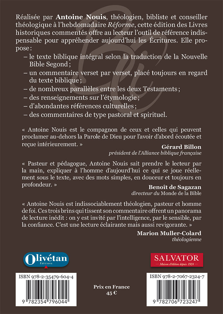 Livres historiques, Les - La Bible Tome 2