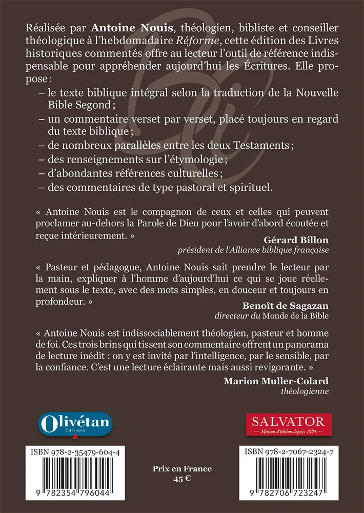 Livres historiques, Les - La Bible Tome 2