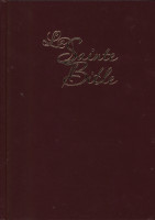 Bible Segond 1910 gros caractères rigide grenat