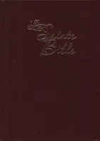 Bible Segond 1910 gros caractères rigide grenat